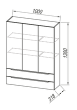 Charger l'image dans la galerie, MALAYA - Grande armoire