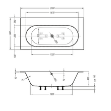 Charger l'image dans la galerie, ATYS - Baignoire